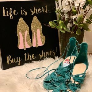 Summer fine heels ☀️